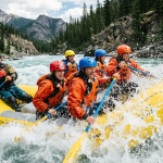 Raft na brzacima rijeke Tare
